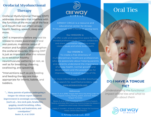 "Oral Ties" Brochure (pack of 50)