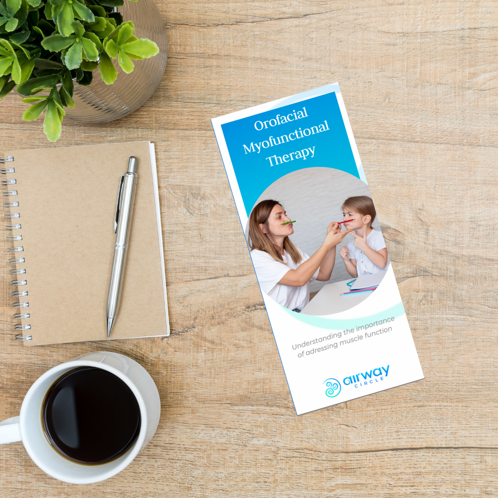 "What is Orofacial Myofunctional Therapy?" Brochure