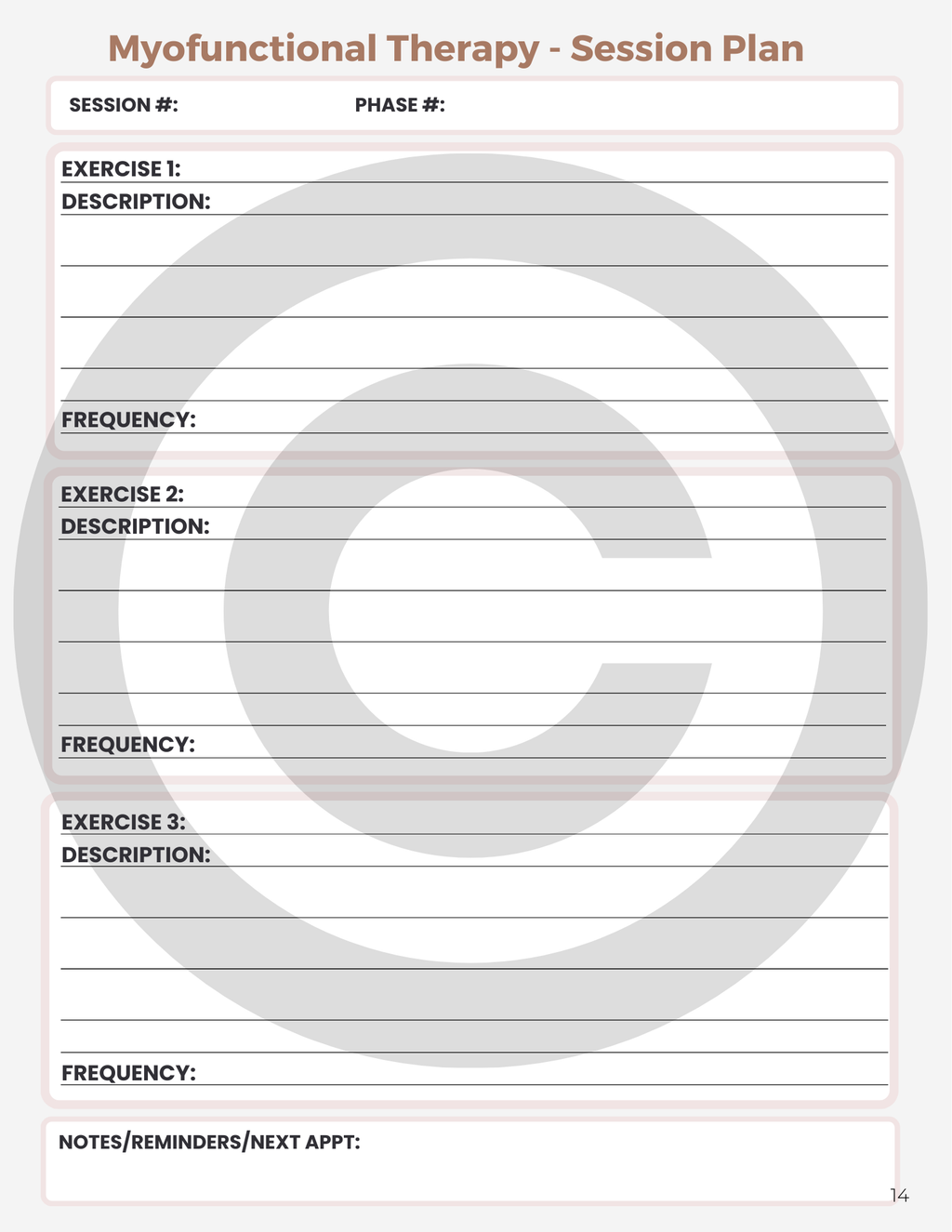MYO MOVES: THE MYOFUNCTIONAL THERAPY WORKBOOK (adult)- Preorder