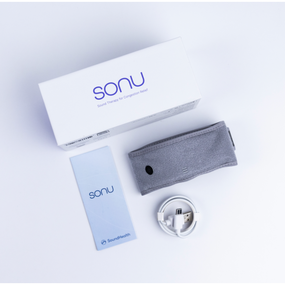SONU Band- Sound Therapy for Congestion Relief