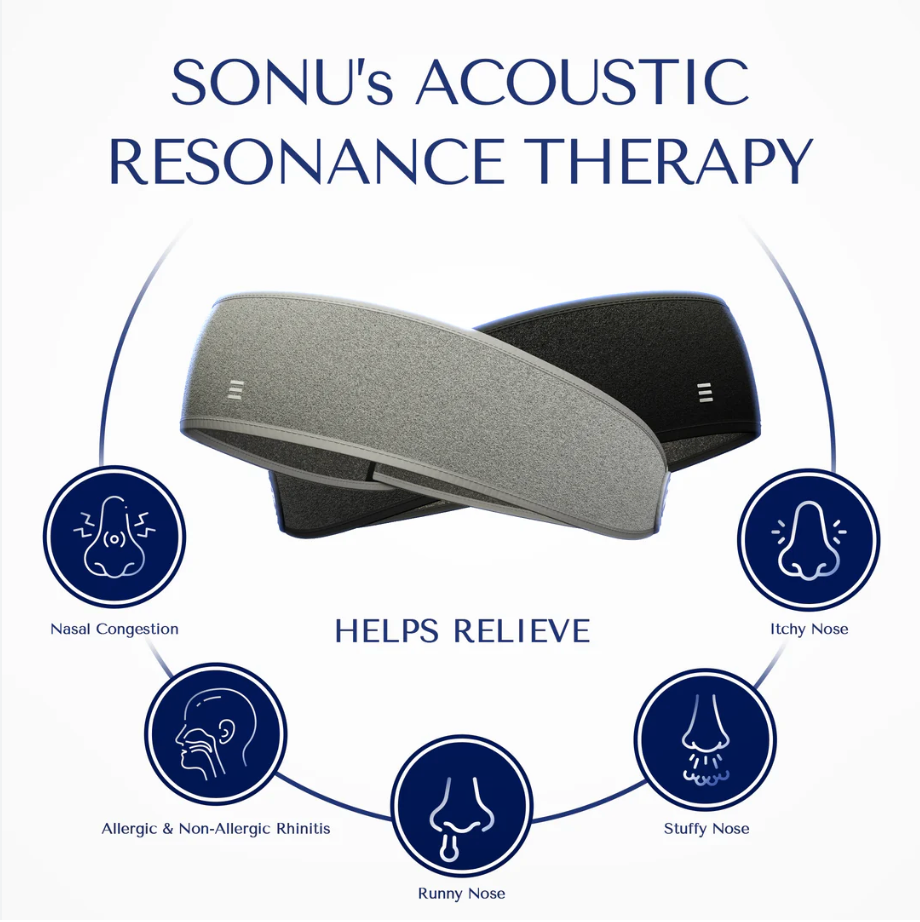 SONU Band- Sound Therapy for Congestion Relief