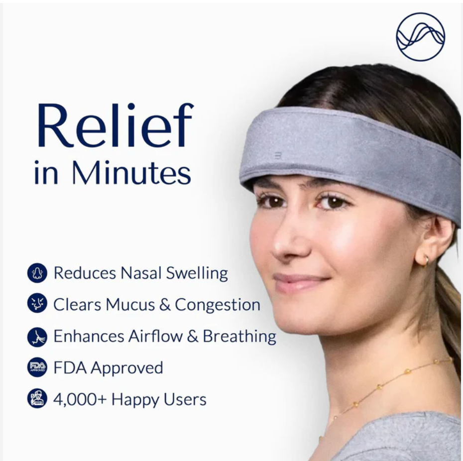 SONU Band- Sound Therapy for Congestion Relief
